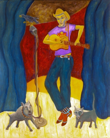 Playing with Cats by artist Craig IRVIN